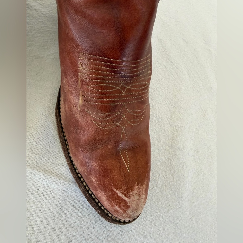 Vintage Abilene Cowgirl Boot Size 7.5 made in USA - Picture 5 of 14